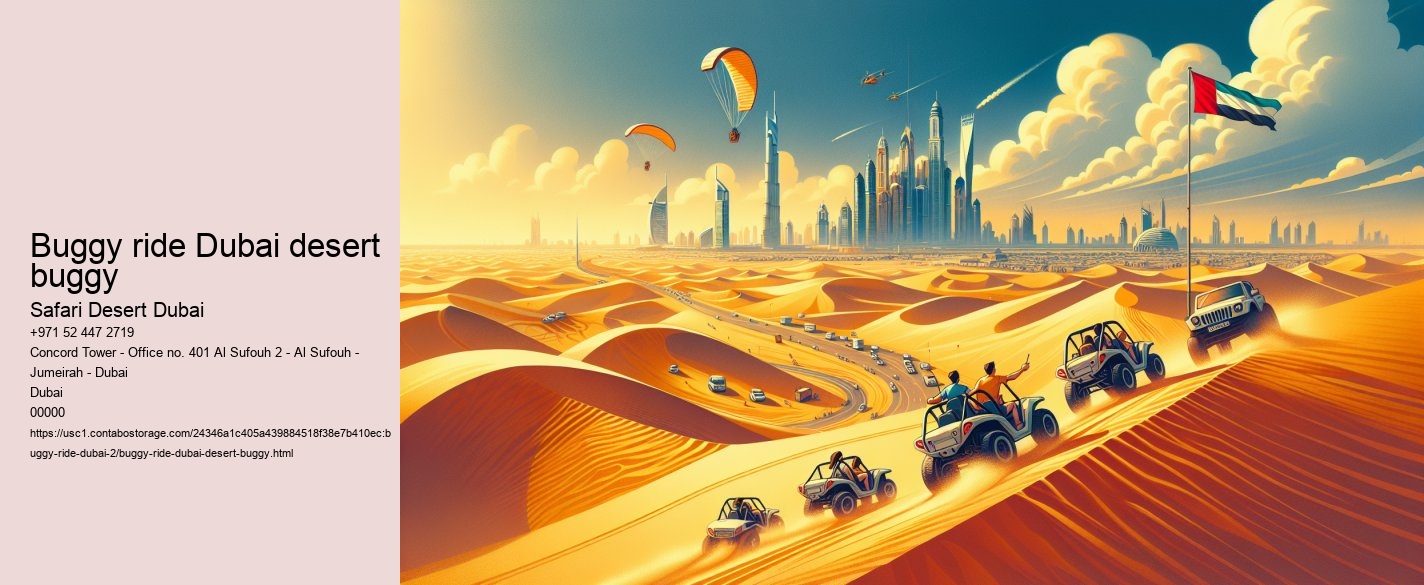 Buggy ride Dubai desert buggy