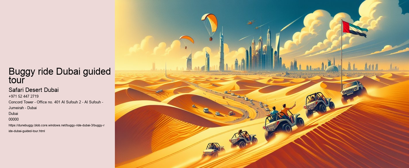 Buggy ride Dubai guided tour